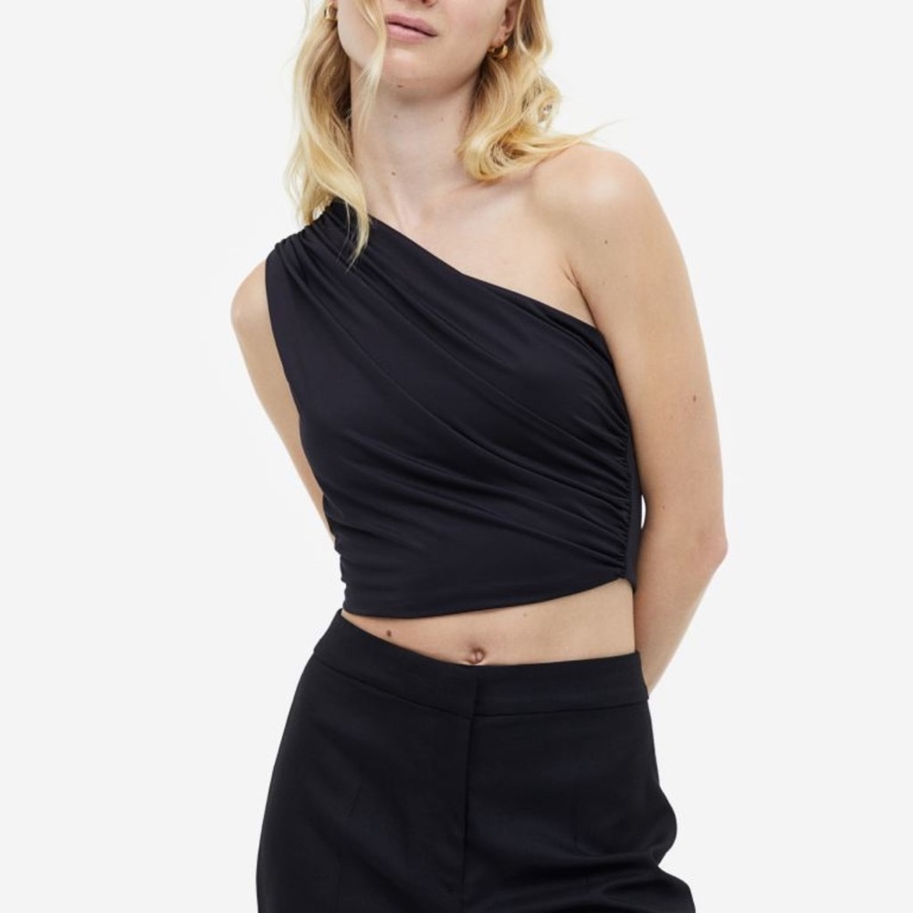 one shoulder top